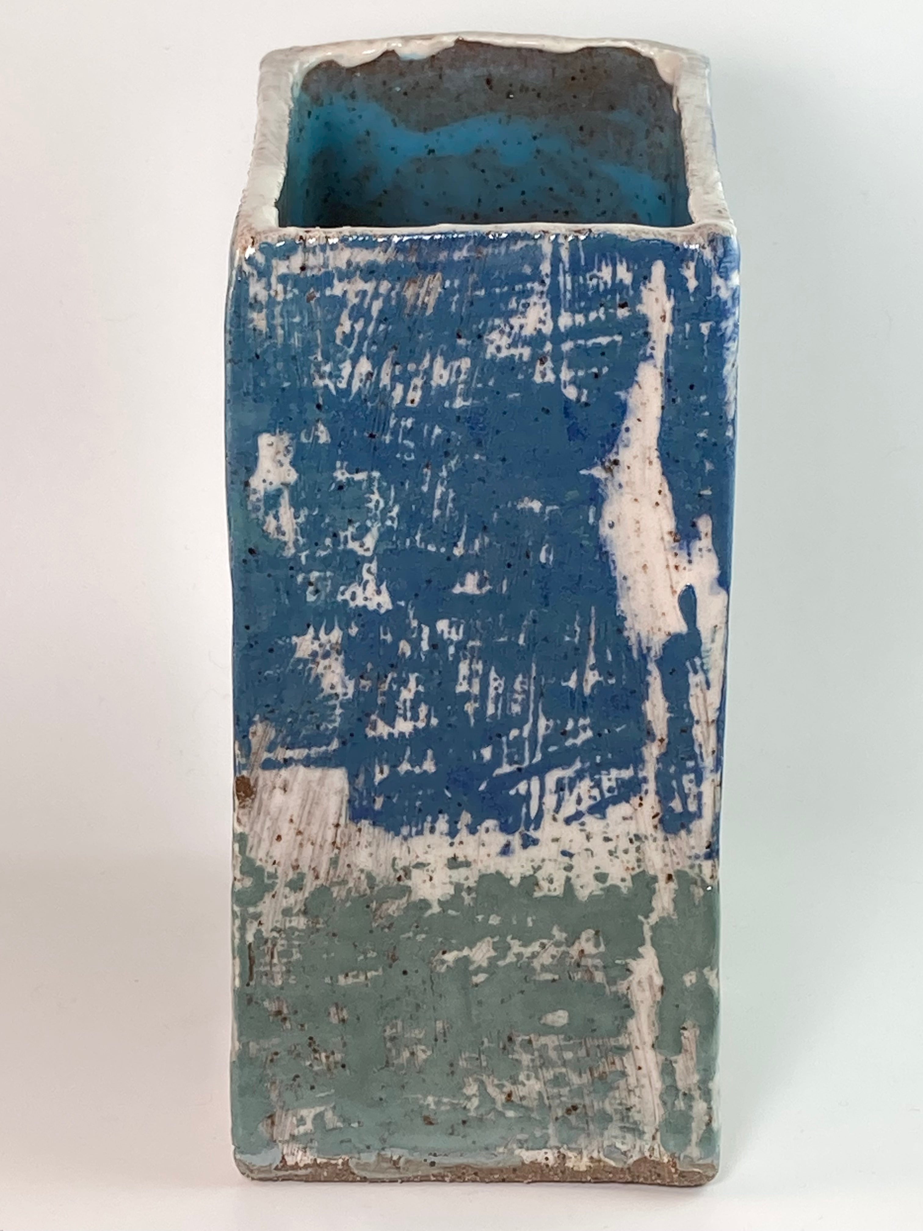 Handmade Pottery Cormorant Vase