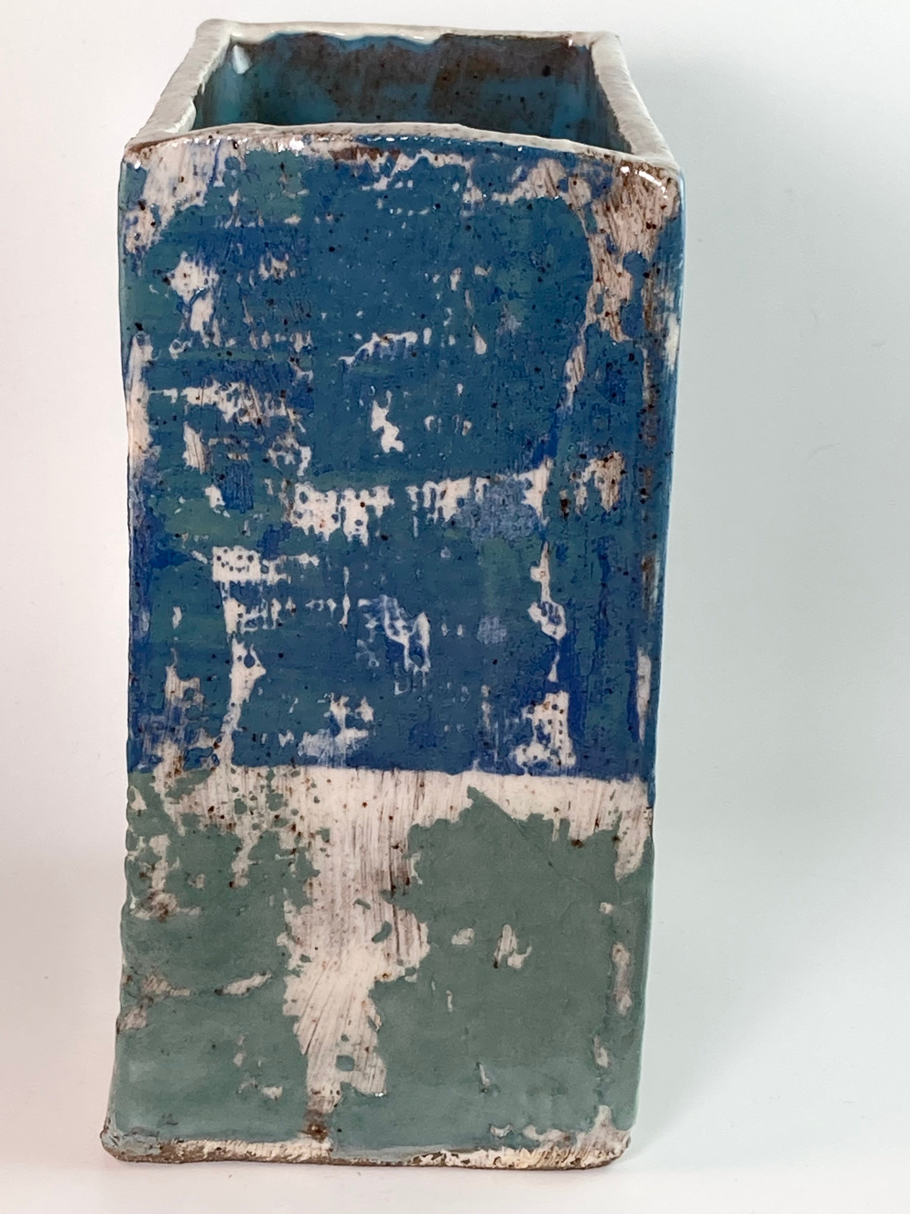 Handmade Pottery Cormorant Vase