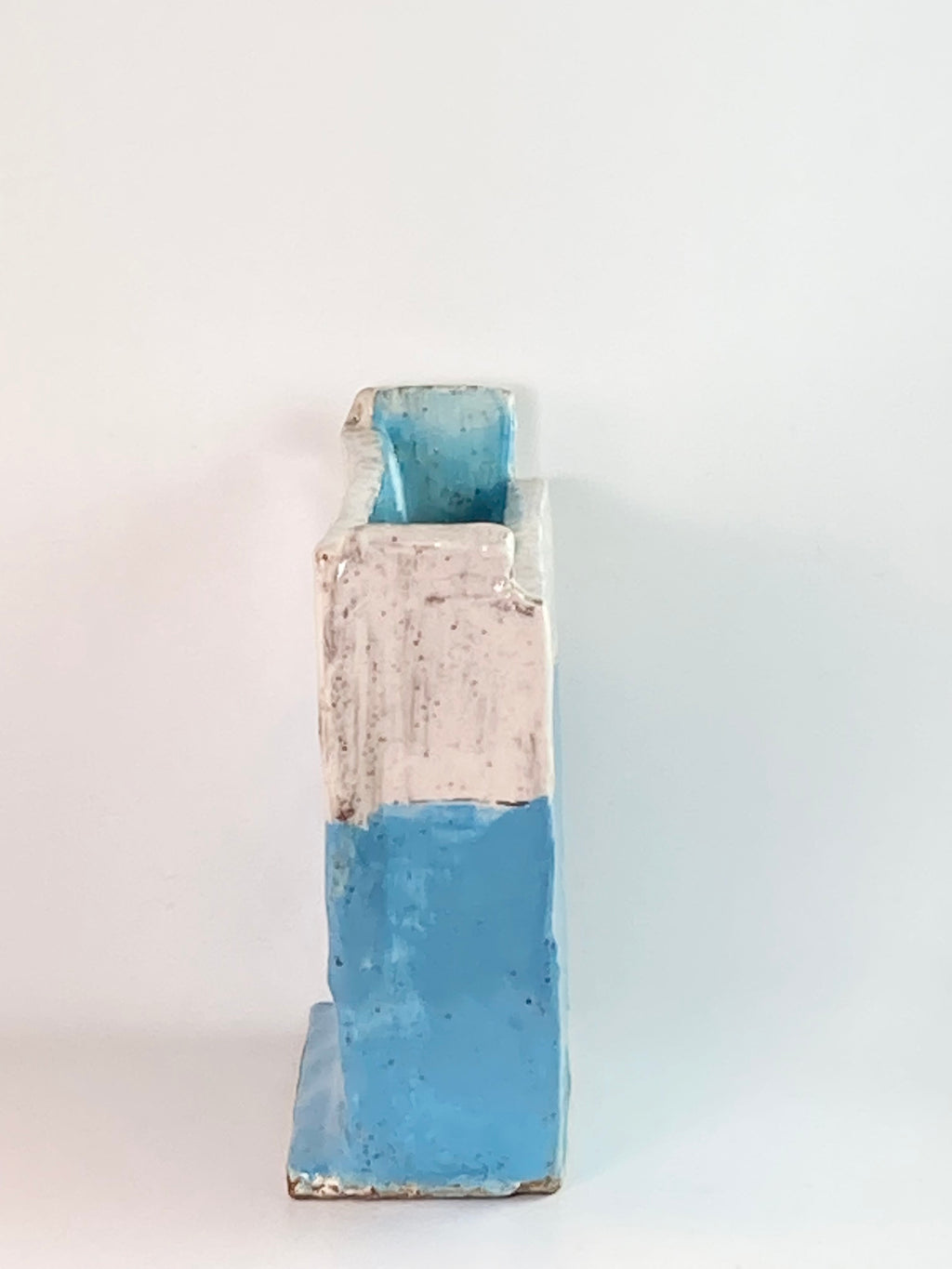 Blue Sailboat Vase